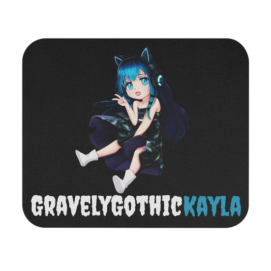 Kayla Chibi Mouse Pad (Black)