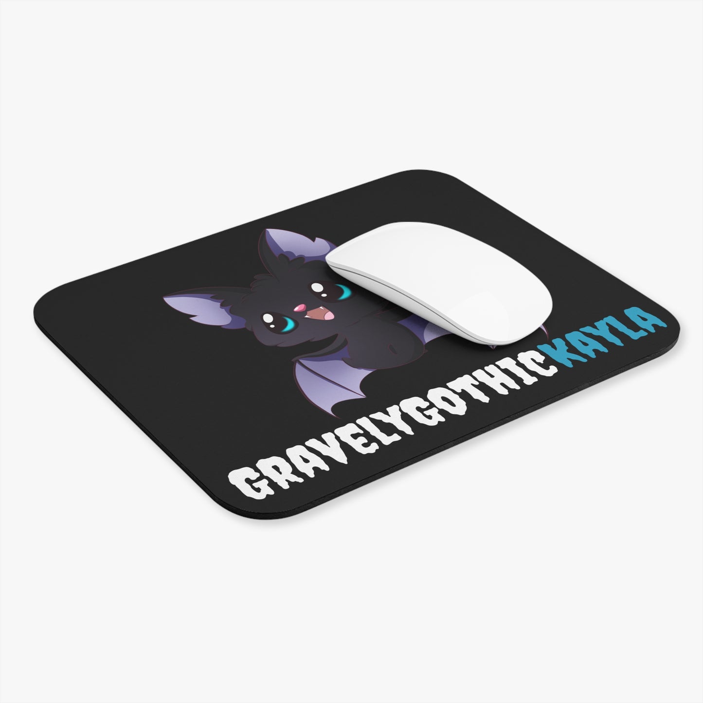 Baby Bat Mouse Pad (Black)